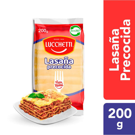 Lasaña Precocida Lucchetti 200 g