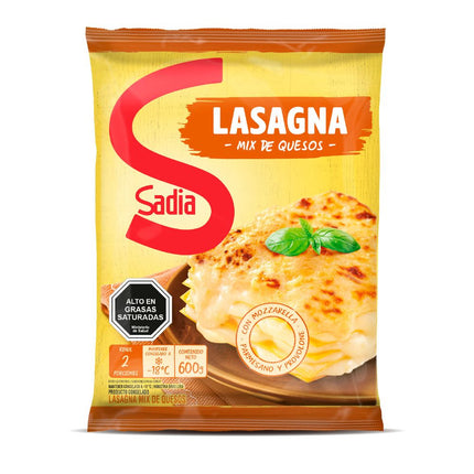 Lasagna Mix de Quesos 600 g