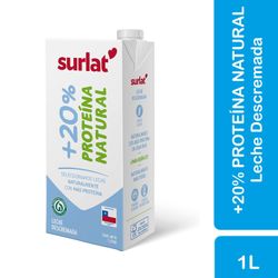 Leche Descremada +20% Proteína Surlat 1 L