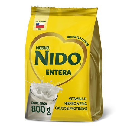 Leche en Polvo Nido Entera 800 g