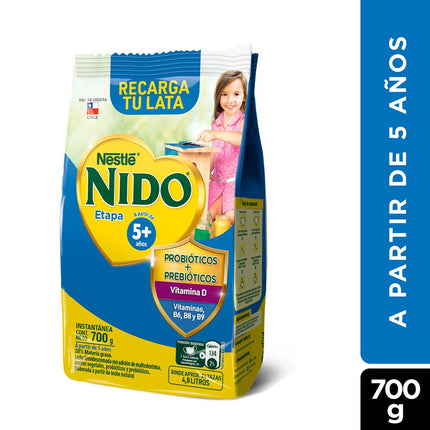 Leche en Polvo Nido Etapa 5+ 700 g