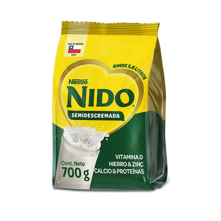 Leche en Polvo Nido Semidescremada 700 g