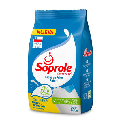 Leche en Polvo Soprole Entera 800 g