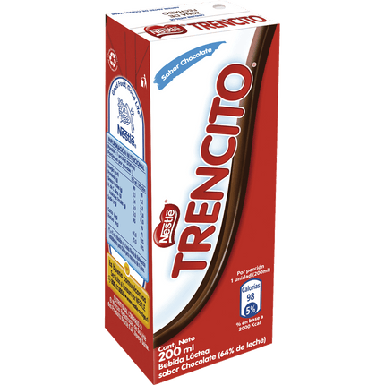 Bebida Láctea Trencito Chocolate 200 ml