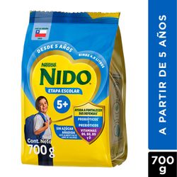 Leche en Polvo Nido Etapa 5+ 700 g