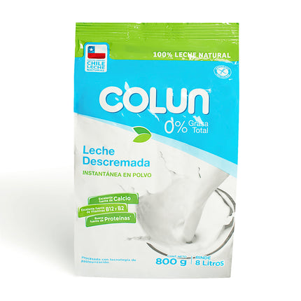 Leche en Polvo Colun Descremada 800 g