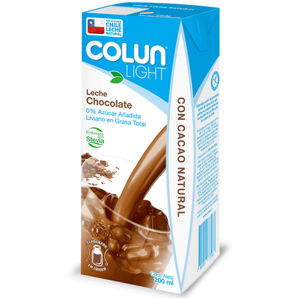 Leche Colun Light Chocolate 200 ml