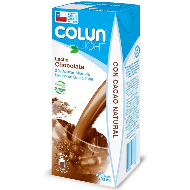 Leche Colun Light Chocolate 200 ml