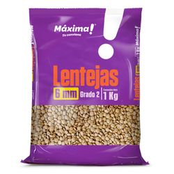 Lentejas 6 mm Máxima 1 kg
