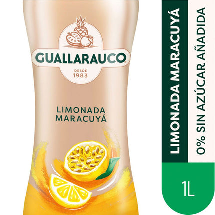 Limonada Guallarauco Maracuyá 0% Azúcar Añadida 1 L