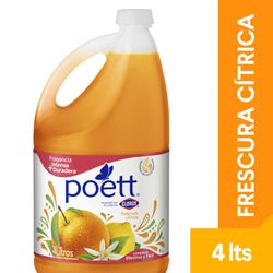 Limpia Pisos Poett Frescura Cítrica 4 L
