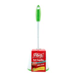 Set Cepillo Limpia Wc Fibro Activ