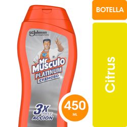 Limpiador Mr. Músculo Citrus Crema 450 ml