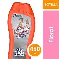 Limpiador Mr. Músculo Crema Floral 450 ml