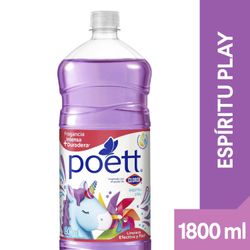 Limpiador de Pisos Poett Espiritu Play 1.8 L