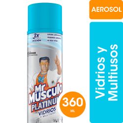 Limpia Vidrios Mr. Músculo Aerosol 360 cc