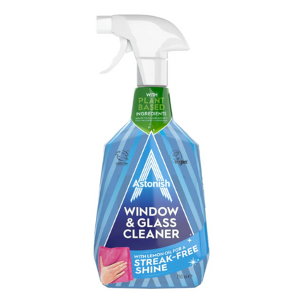 Limpiador Especialista para Ventanas y Cristales Astonish 750 ml | Apishop.cl