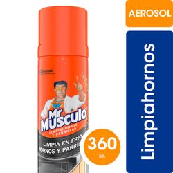 Limpiahornos Mr. Músculo Aerosol 360 cc