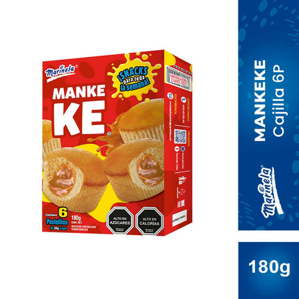 Mankeke 180 g 6 un.