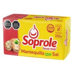 Mantequilla Soprole con Sal 250 g - Soprole | Apishop