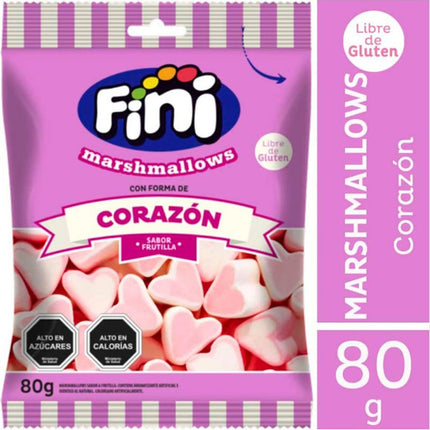 Marshmallows Fini Corazón 80 g