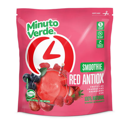 Mix Smoothie Minuto Verde Red Antioxidante 500 g
