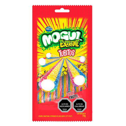 Gomitas Mogul Tubitos Extreme Tutti 70 g