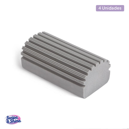 Set 4 Esponjas Tipo Plumero Swipe & Shine 1 un | Apishop.cl