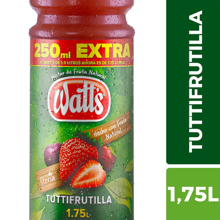Néctar Watt's Tutti Frutilla Desechable 1.75 L