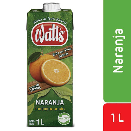 Néctar Watt's Naranja Caja Tapa Rosca 1 L