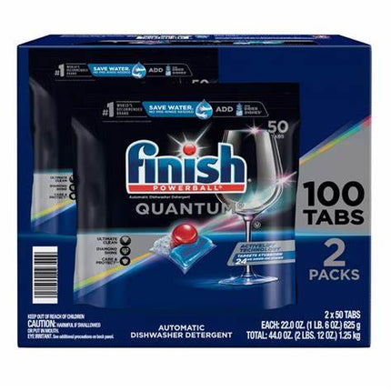 Lavavajillas en Cápsulas Quantum Finish 2 x 50 un | Apishop.cl
