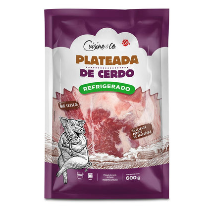 Plateada Lomo Cerdo Cuisine & Co 600 g