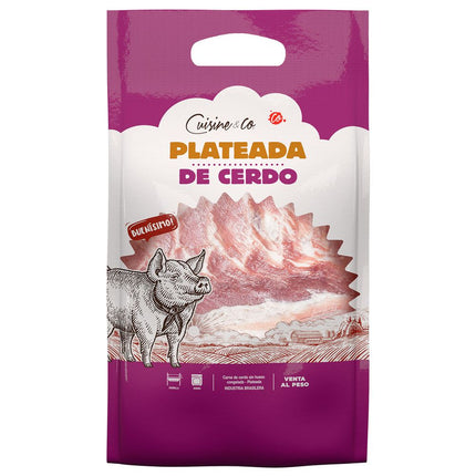 Plateada Cerdo Cuisine & Co Congelada kg