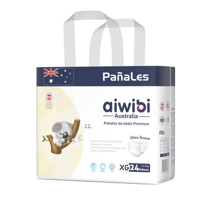 Pañales Aiwibi Premium Talla XG 24 un.