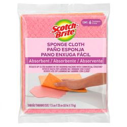 Paño Esponja Scotch-Brite Absorbente 6 un.