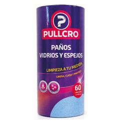 Paño Pullcro Rollo para Vidrio y Espejos 60 un.