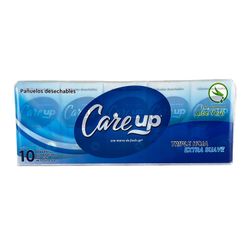 Pañuelos Desechables Care Up Triple Hoja 10 un.