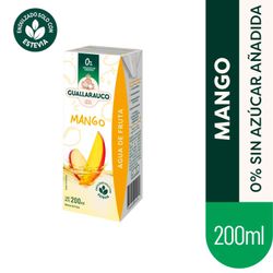 Agua de Fruta Guallarauco Mango 200 ml