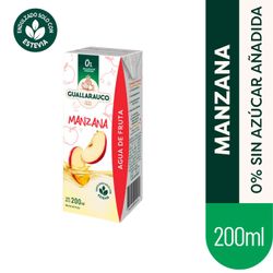 Agua de Fruta Guallarauco Manzana 200 ml