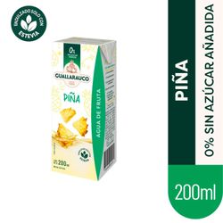 Agua de Fruta Guallarauco Piña 200 ml