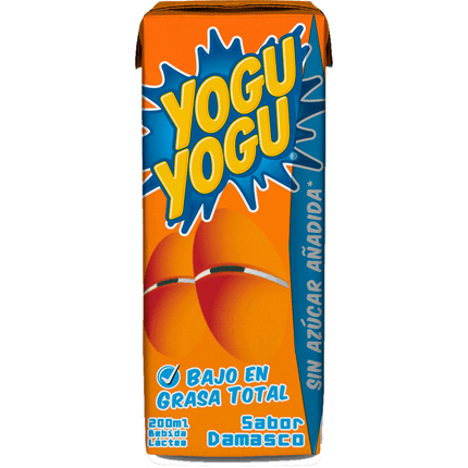 Pack 6 un. Bebida Láctea Yogu Yogu Damasco 200 ml
