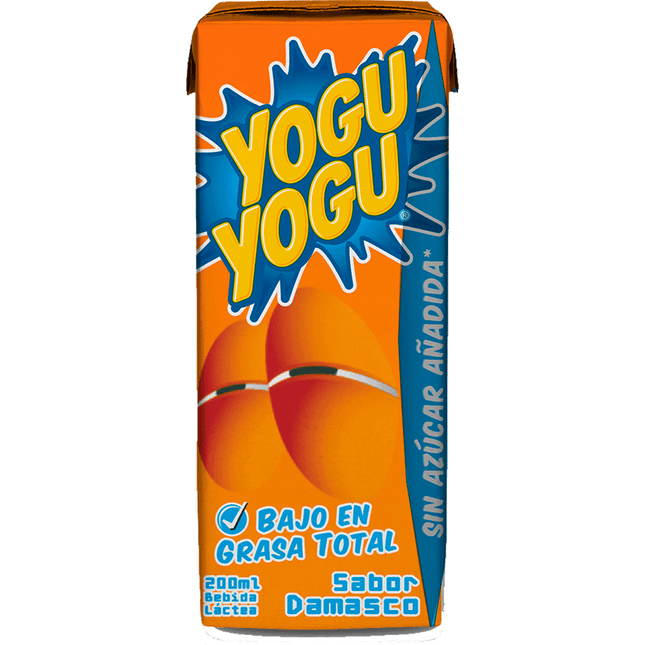 Pack 6 un. Bebida Láctea Yogu Yogu Damasco 200 ml