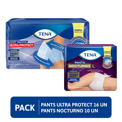 Pack Pants Ultra Protect m 16 un. + Pants Nocturnos m 8 un.