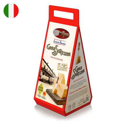 Pack Queso Latteria Soresina Caja kg + Cuchillo de regalo