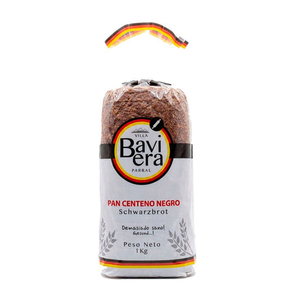 Pan Molde Negro Villa Baviera Integral 1 kg