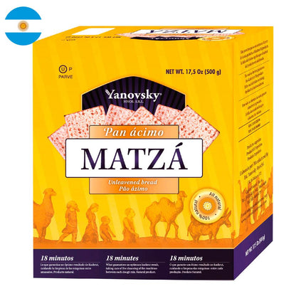 Pan Ázimo Matzoth Caja 500 g