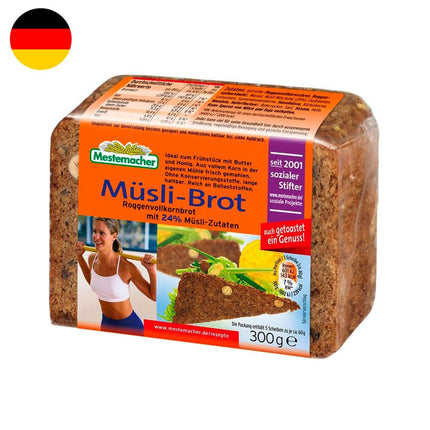 Pan Centeno Mestemacher con Müsli 300 g