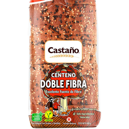Pan Molde Centeno Doble Fibra 400 g