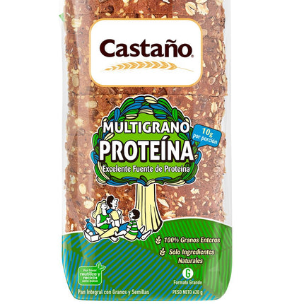 Pan Molde Integral Multigrano Proteína 620 g