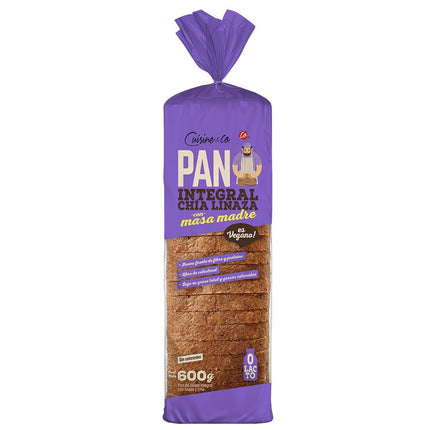 Pan Molde Cuisine & Co Linaza y Chía 600 g